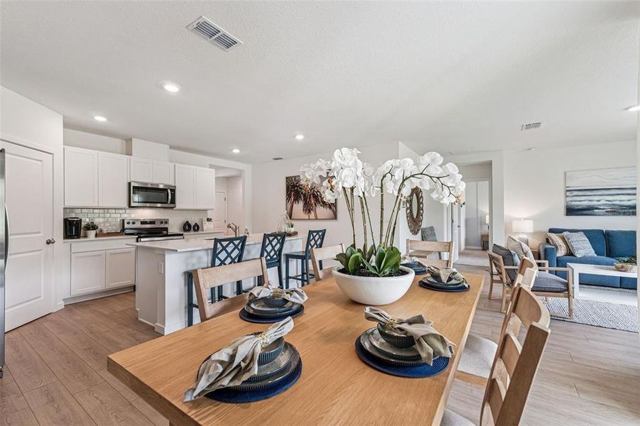Furnished interior view inside a new home in Crossroads at Kelly Park, Apopka (Image 10).