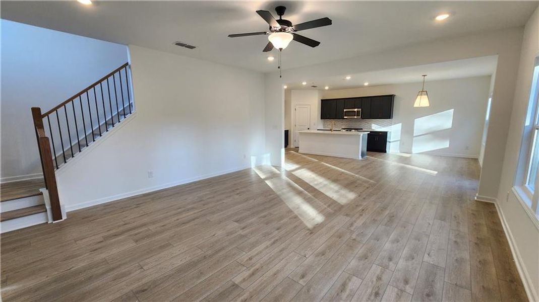 Spacious, unfurnished interior of a new home in The Estates at Casteel, Bethlehem (Image 29).