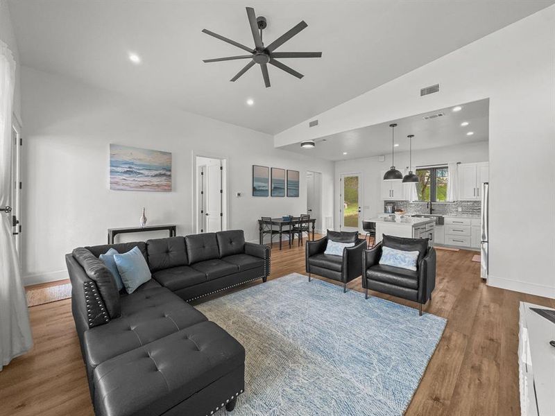 Furnished interior view inside a new home in , Graford (Image 15). Furnished interior view inside a new home in , Graford (Image 15).