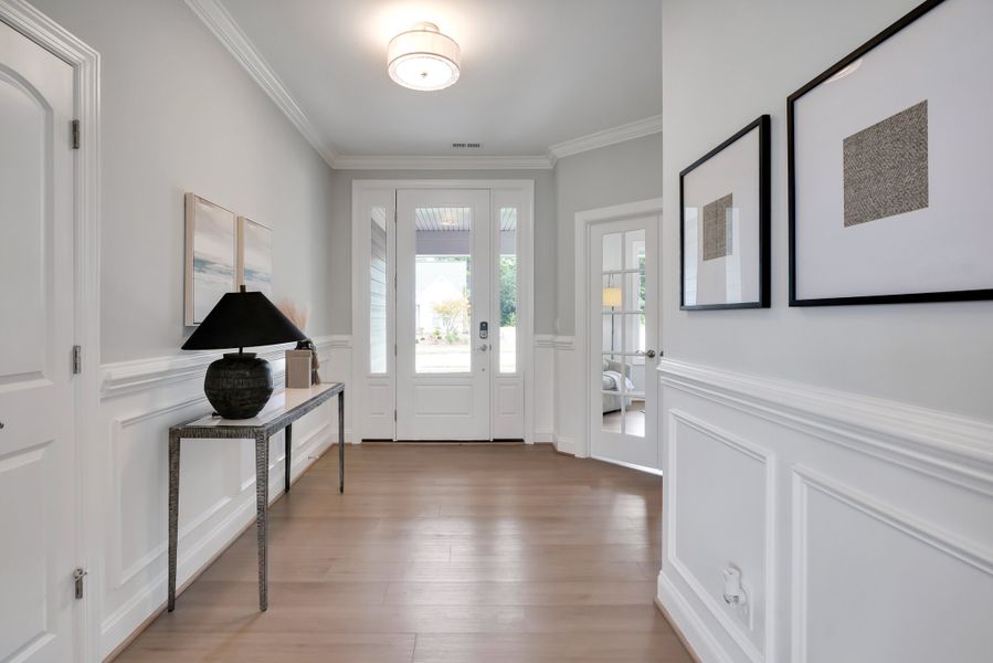 Representative furnished interior of a home built from the Pierre's Bay by Kent Homes in Oyster Harbour, Supply (Image 112).