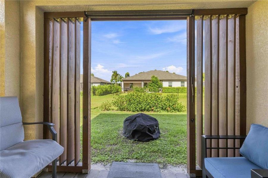Exterior details and patio area of a home in Burnt Store Village, Punta Gorda (Image 3).