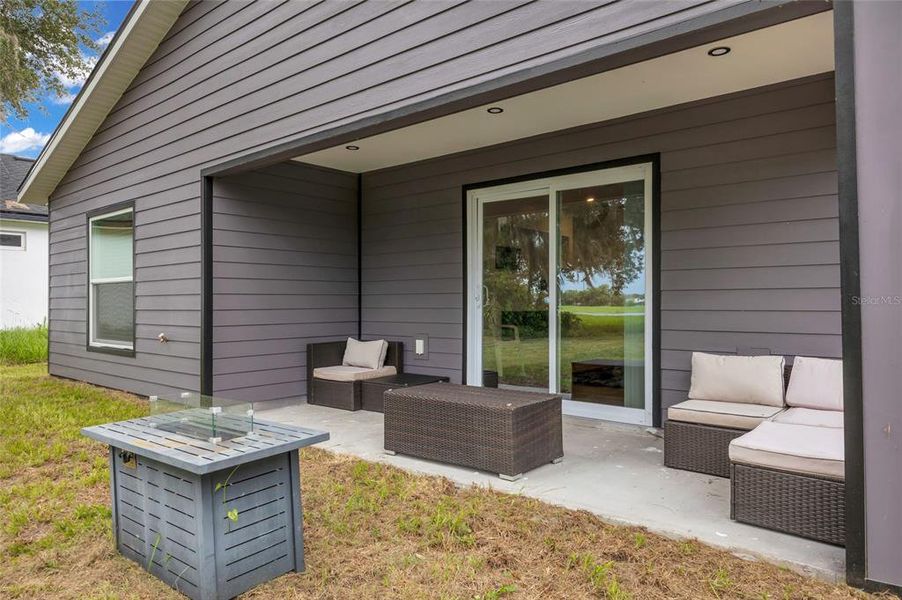 Exterior details and patio area of a home in , Sanford (Image 30). Exterior details and patio area of a home in , Sanford (Image 30).