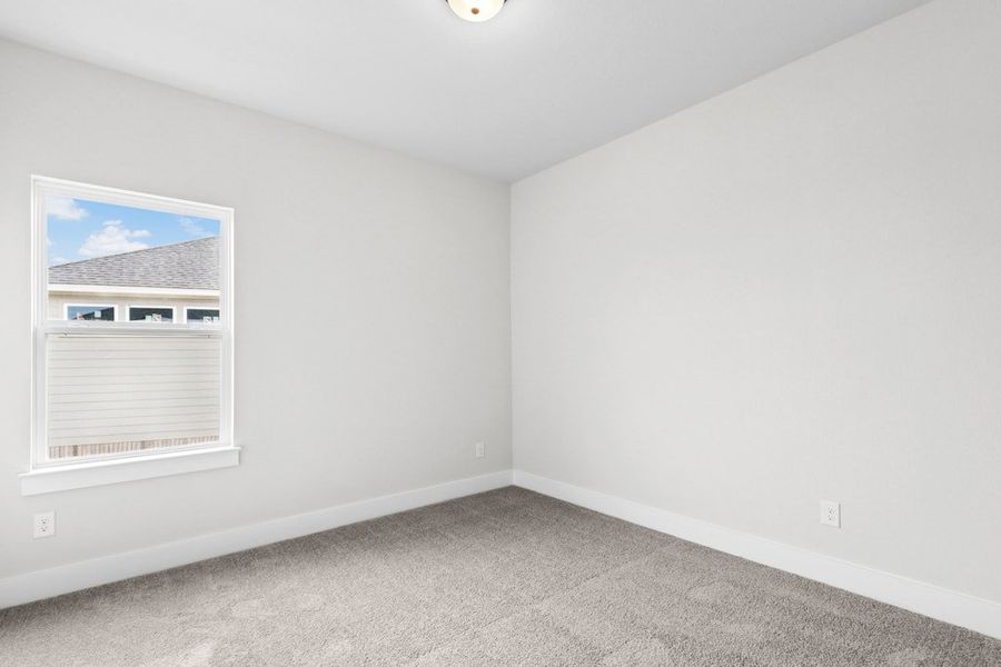 Spacious, unfurnished interior of a new home in Blackhawk, Pflugerville (Image 33).