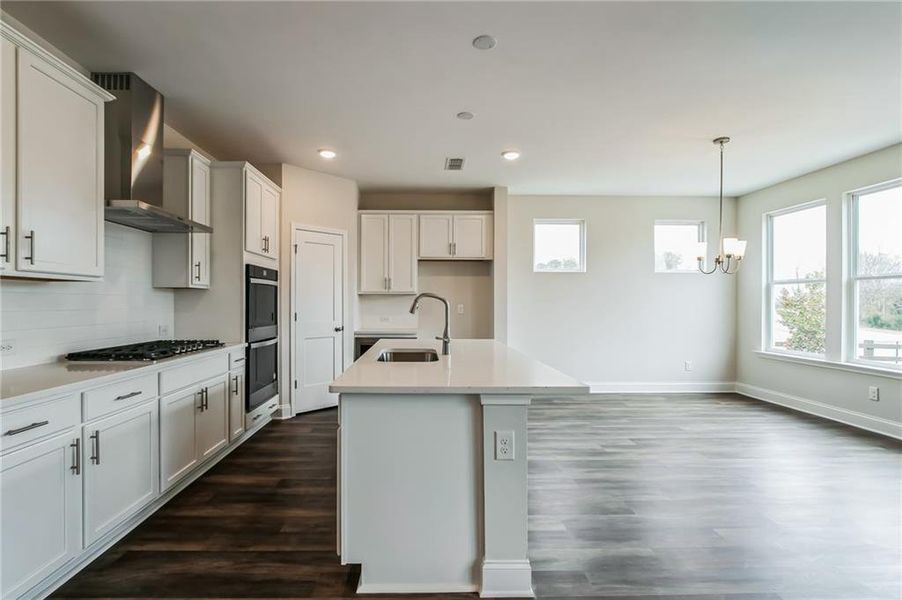 Furnished interior view inside a new home in Maddox Landing, Hoschton (Image 6).