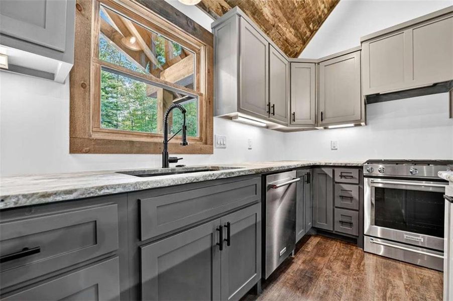 Furnished interior view inside a new home in , Blue Ridge (Image 5).