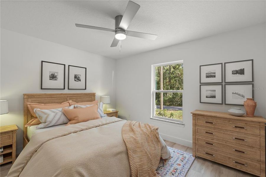 Furnished interior view inside a new home in , Dunnellon (Image 12).