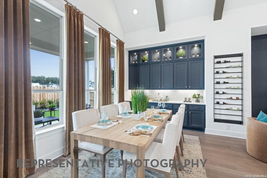 Furnished interior view inside a new home in The Ranches at Creekside, Boerne (Image 12).