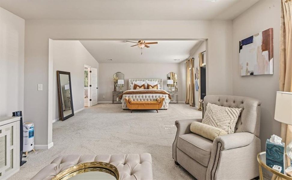 Furnished interior view inside a new home in , Locust Grove (Image 30). Furnished interior view inside a new home in , Locust Grove (Image 30).