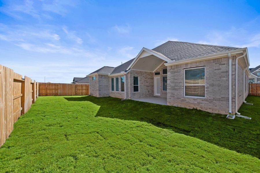 Exterior details and patio area of a home in Attwater, Waller (Image 3). Exterior details and patio area of a home in Attwater, Waller (Image 3).