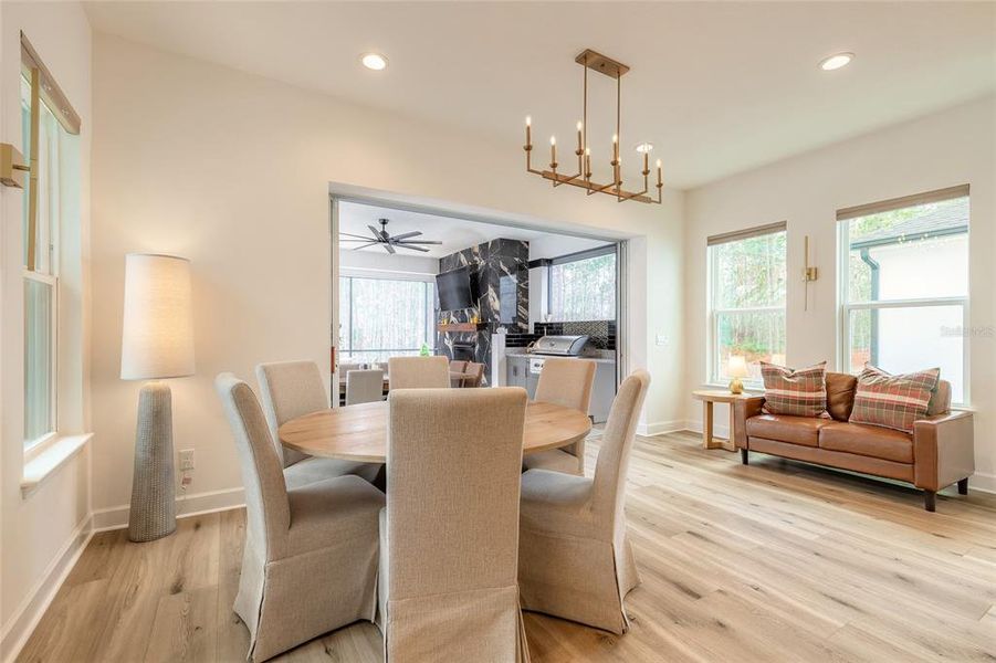 Furnished interior view inside a new home in , Port Orange (Image 63).