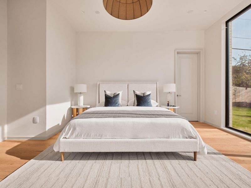 Furnished interior view inside a new home in , Austin (Image 15).