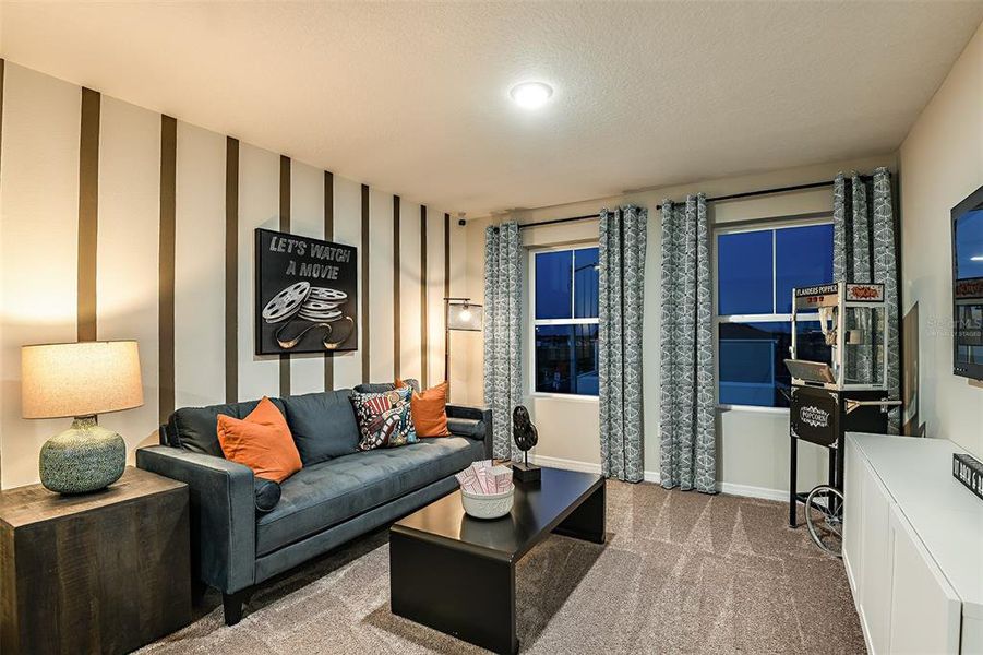 Furnished interior view inside a new home in Scenic Terrace, Haines City (Image 5).