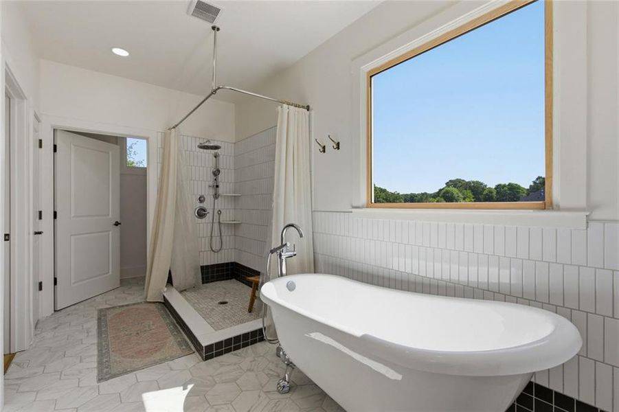 Furnished interior view inside a new home in , Snellville (Image 37).