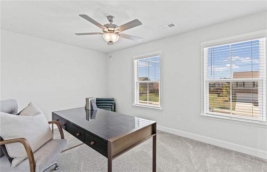 Furnished interior view inside a new home in Anderson Point, McDonough (Image 14).