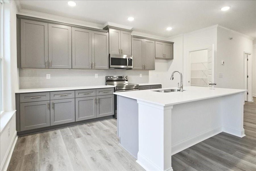 Furnished interior view inside a new home in Porter Reserve, Decatur (Image 3).