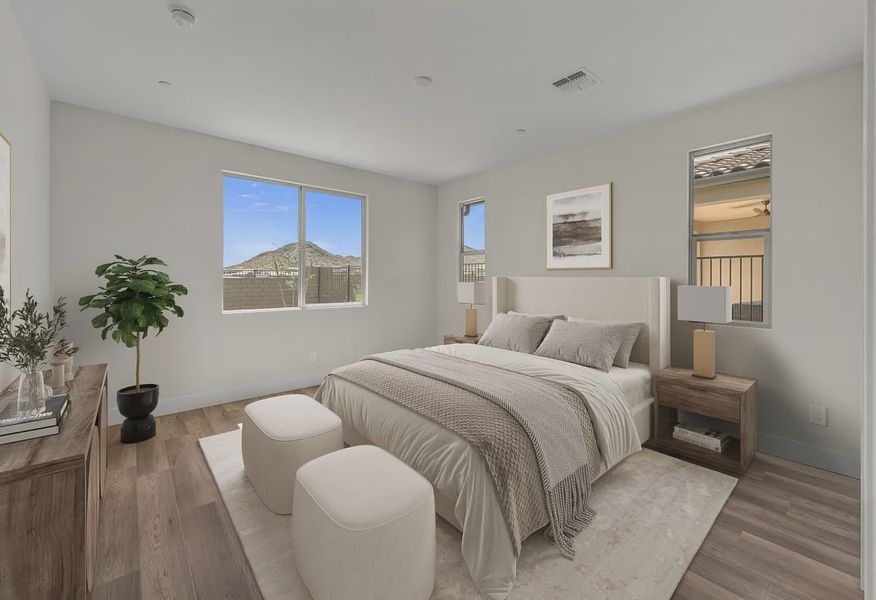 Virtually Staged Ridgecrest Flourish HS 91 Primary Bed - 6 of 19