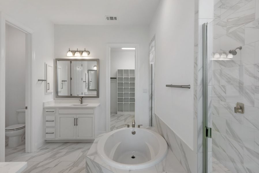 Representative furnished interior of a home built from the Hasley by Ashton Woods in The Estates at La Cima, San Marcos (Image 7).