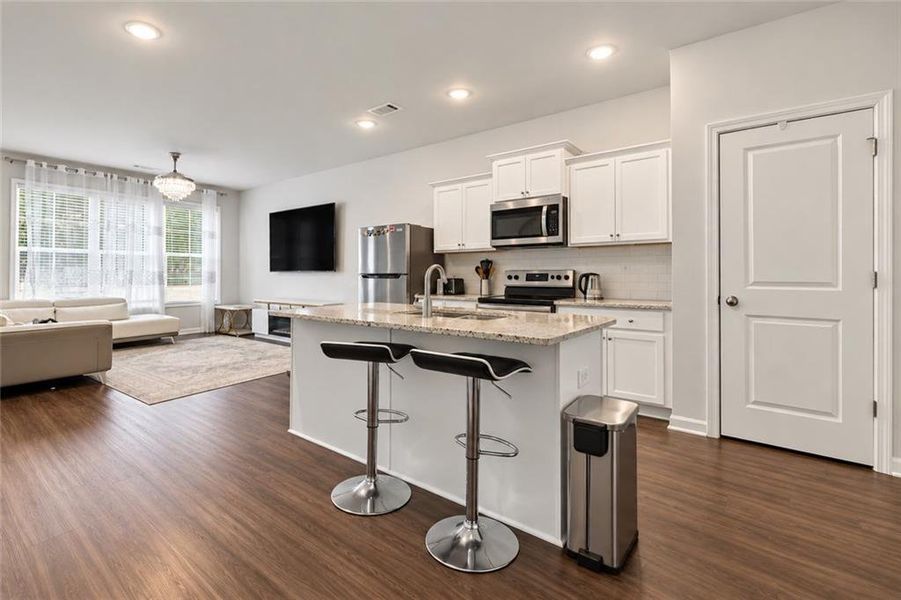 Furnished interior view inside a new home in , Lawrenceville (Image 13).