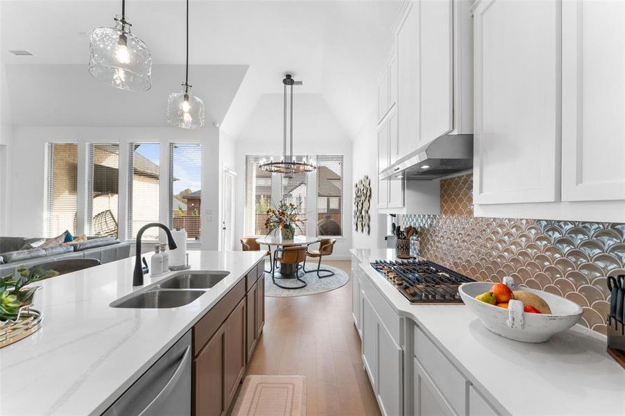 Furnished interior view inside a new home in , Mansfield (Image 11). Furnished interior view inside a new home in , Mansfield (Image 11).