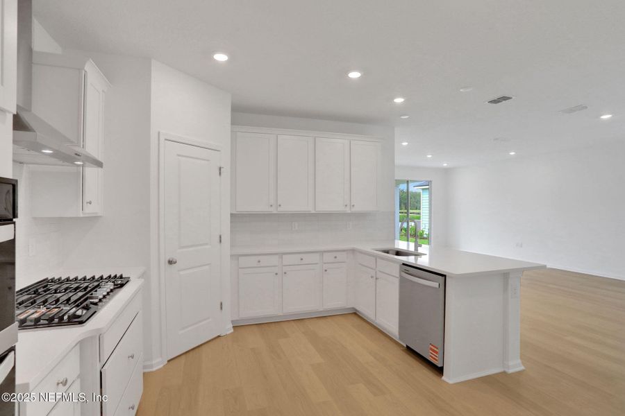 Furnished interior view inside a new home in TrailMark, St. Augustine (Image 14).