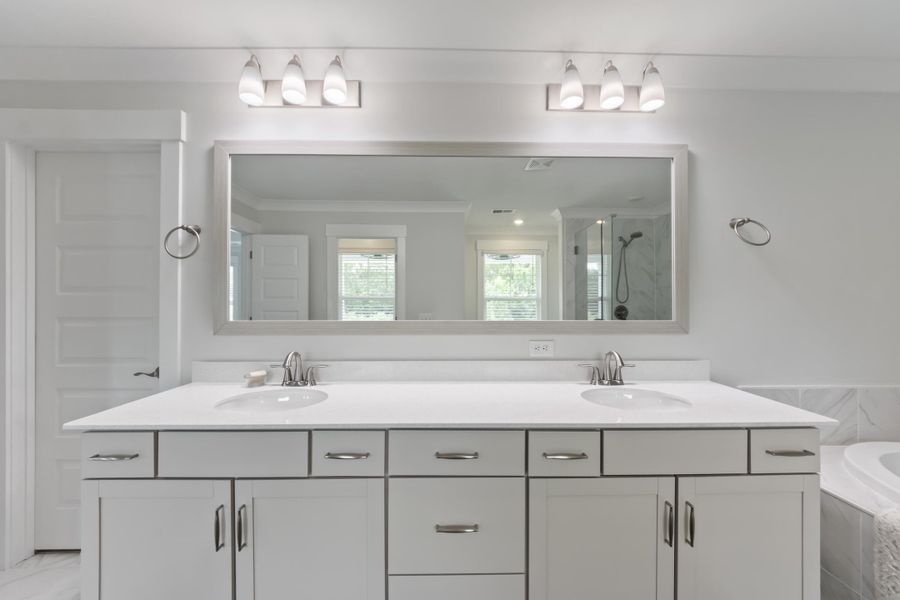 Furnished interior view inside a new home in Cordgrass Landing, Johns Island (Image 34).