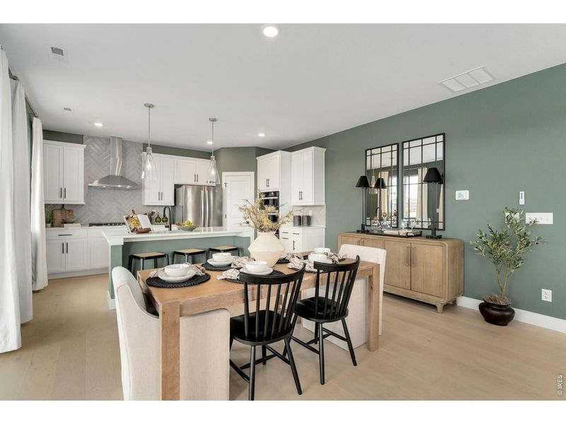 Furnished interior view inside a new home in Hidden Creek, Frederick (Image 18).