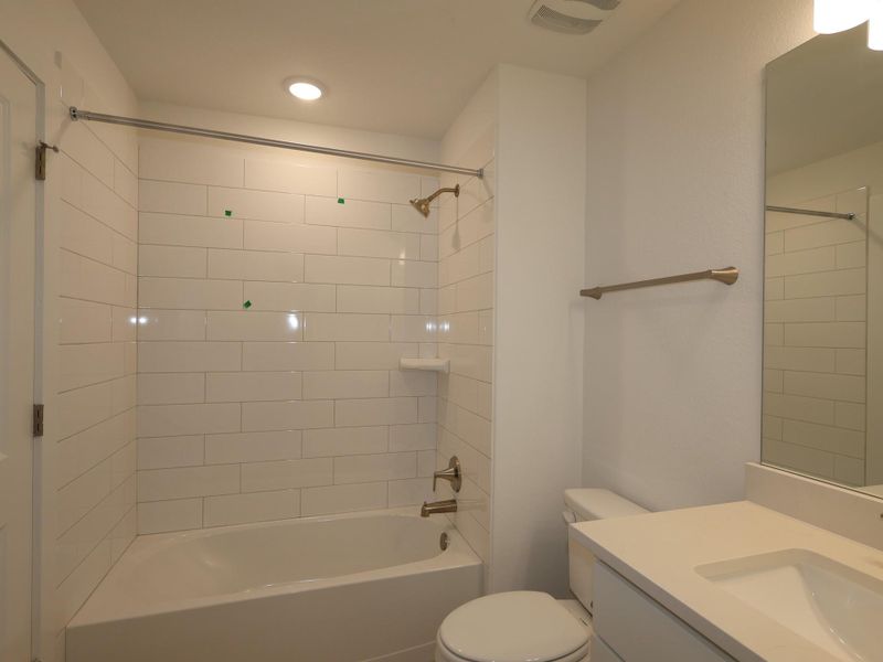 Furnished interior view inside a new home in Edgewood, Leander (Image 7). Furnished interior view inside a new home in Edgewood, Leander (Image 7).