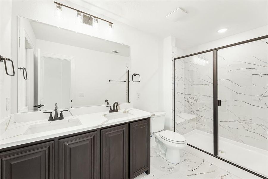 Furnished interior view inside a new home in Glenbrook, Red Oak (Image 15).