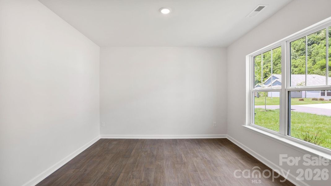 Spacious, unfurnished interior of a new home in Wildbrook Village, Waynesville (Image 17). Spacious, unfurnished interior of a new home in Wildbrook Village, Waynesville (Image 17).