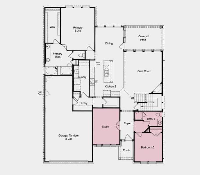 Additional Highlights Include: Bedroom 5 with bath 4 in place of study and powder room, media room, study in place of dining room Additional Highlights Include: Bedroom 5 with bath 4 in place of study and powder room, media room, study in place of dining room