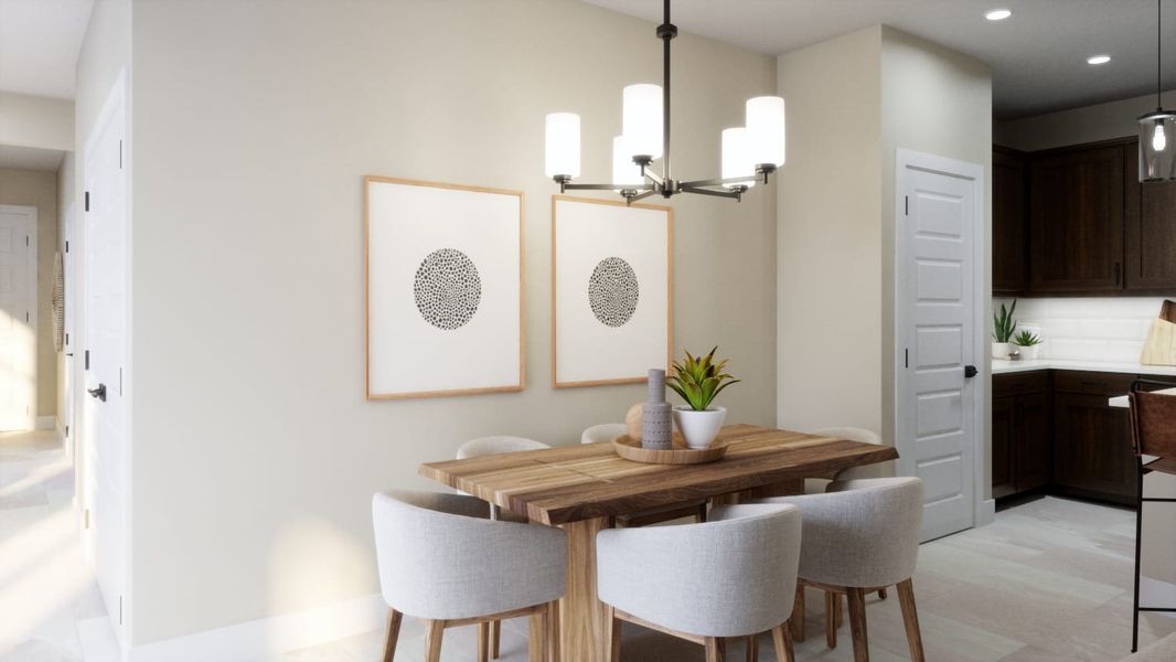 Dining Room | Mariposa | Mira Vista at Victory in Buckeye, AZ by Landsea Homes