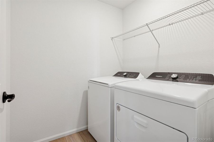 Upper Level: Laundry Room Upper Level: Laundry Room