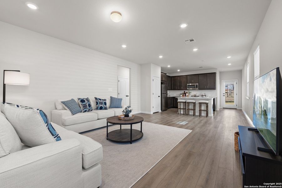 Furnished interior view inside a new home in , San Marcos (Image 11). Furnished interior view inside a new home in , San Marcos (Image 11).