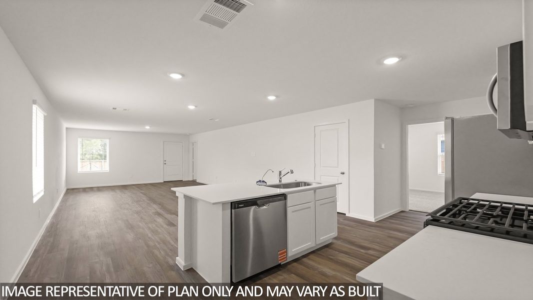 Furnished interior view inside a new home in Sunset Valley, Hockley (Image 3). Furnished interior view inside a new home in Sunset Valley, Hockley (Image 3).