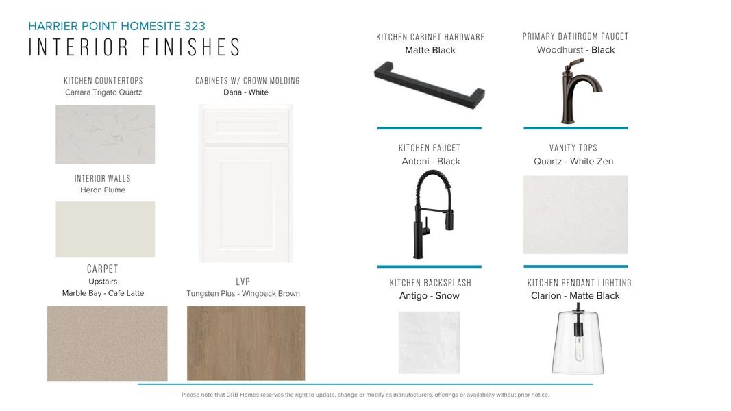 Furnished interior view inside a new home in Harrier Point, Woodruff (Image 21).