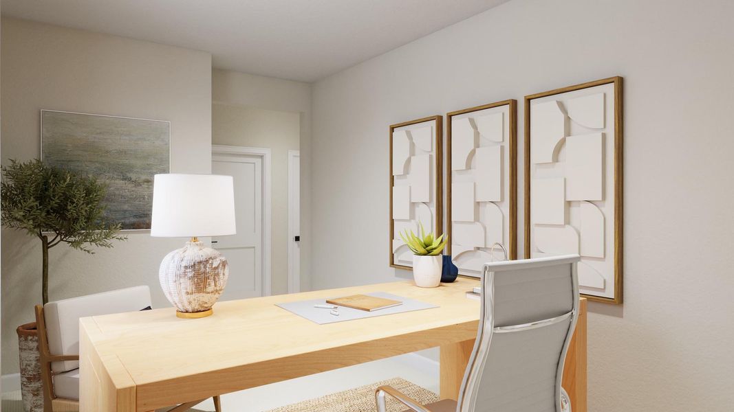 Representative furnished interior of a home built from the Gila by Risewell Homes in Wildera – Valley Series, Queen Creek (Image 4). Representative furnished interior of a home built from the Gila by Risewell Homes in Wildera – Valley Series, Queen Creek (Image 4).