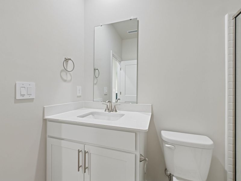 Furnished interior view inside a new home in Marshburn Landing - Classic Series, Wendell (Image 5).