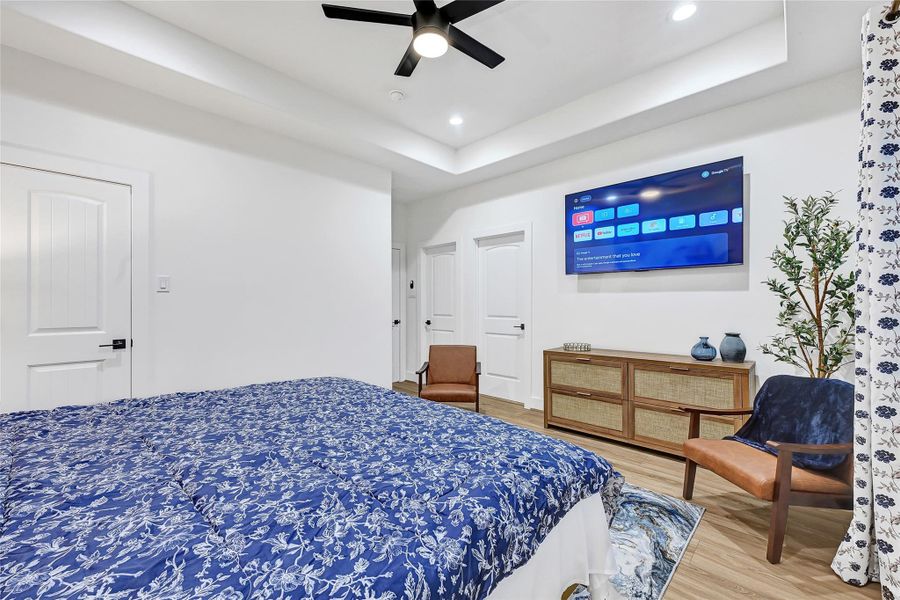 Furnished interior view inside a new home in , Houston (Image 11).