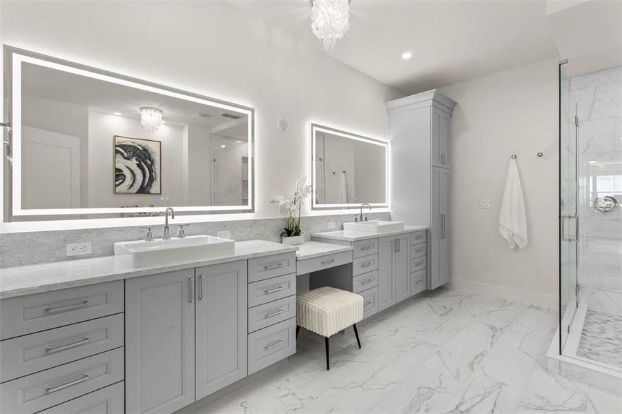 Furnished interior view inside a new home in , Tierra Verde (Image 52). Furnished interior view inside a new home in , Tierra Verde (Image 52).