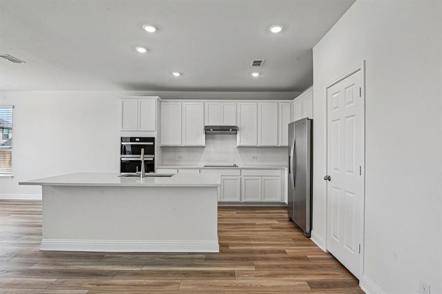 Furnished interior view inside a new home in The Preserve Estates, Justin (Image 10).