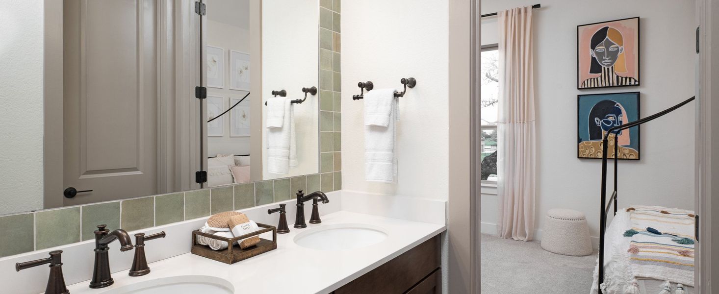 Representative furnished interior of a home built from the Avalon III by Ashton Woods in The Trails at Carmel 60s, Pflugerville (Image 25). Representative furnished interior of a home built from the Avalon III by Ashton Woods in The Trails at Carmel 60s, Pflugerville (Image 25).