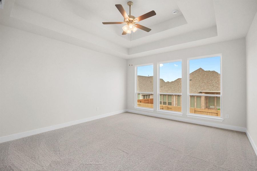 Spacious, unfurnished interior of a new home in The Colony, Bastrop (Image 18).