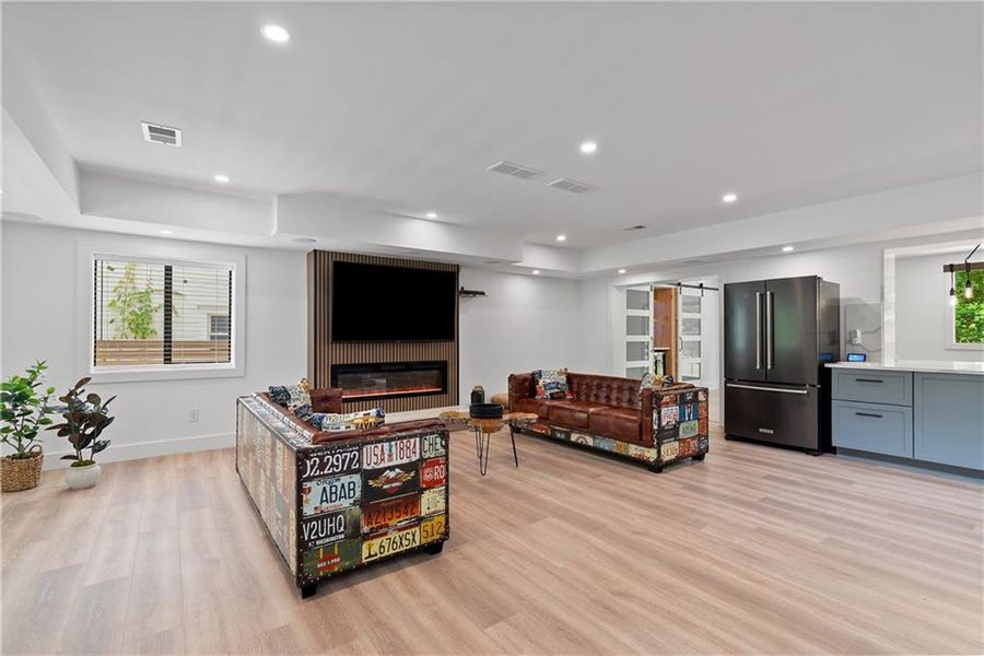 Furnished interior view inside a new home in , Atlanta (Image 27).