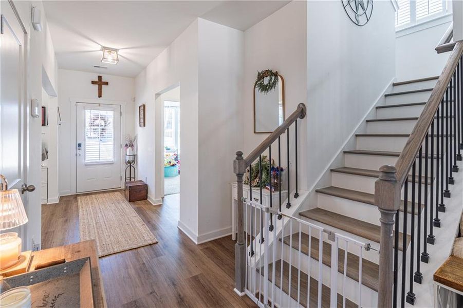 Furnished interior view inside a new home in River Station, Monroe (Image 5).