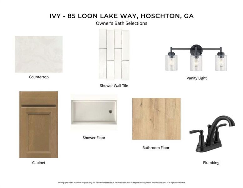 Sample of building materials used in homes in Twin Lakes, Hoschton (Image 5).