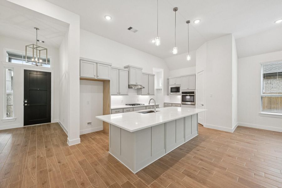 Furnished interior view inside a new home in Kresston, Montgomery (Image 9).