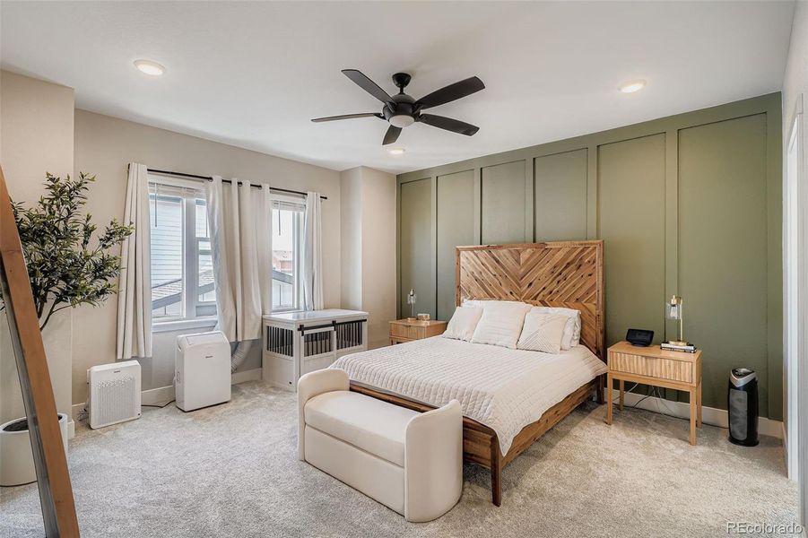 Furnished interior view inside a new home in , Denver (Image 32).