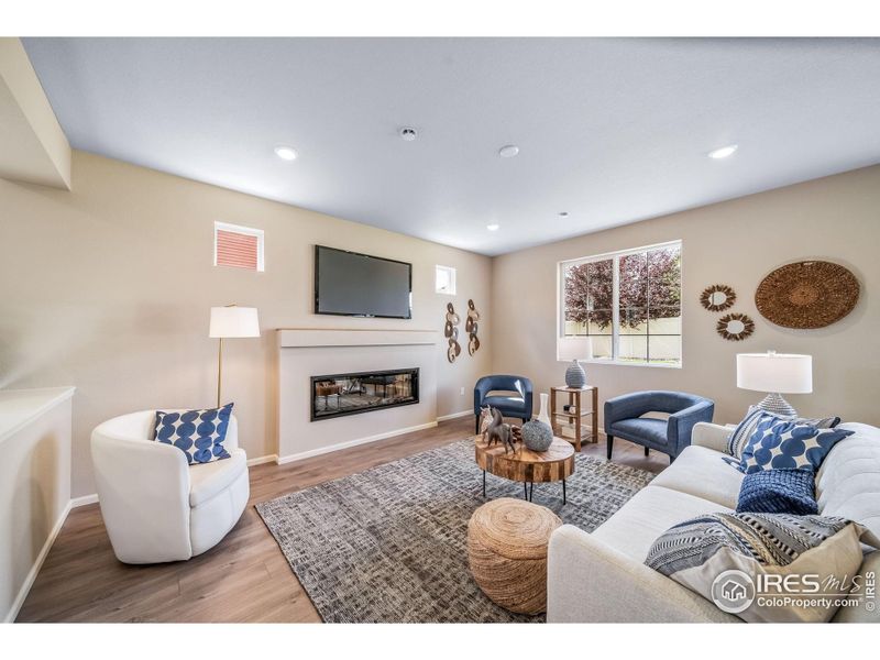 Furnished interior view inside a new home in , Johnstown (Image 30). Furnished interior view inside a new home in , Johnstown (Image 30).