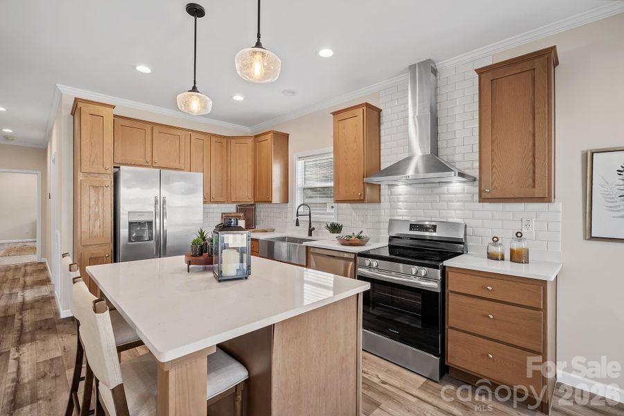 Furnished interior view inside a new home in , Asheville (Image 11).