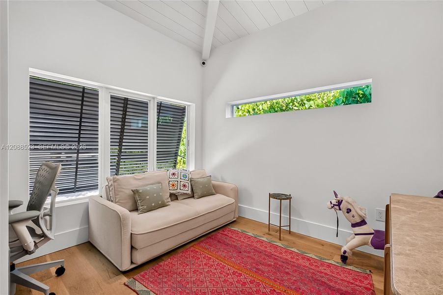 Furnished interior view inside a new home in , Miami (Image 14).